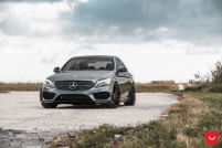 ���� ������� Vossen: Mercedes C-Class �� ������ Vossen VFS-10