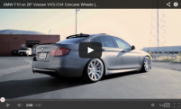 BMW F10  20'' Vossen VVS-CV4