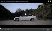 BMW M3 E90  20'' Vossen VVS-CV4