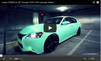 Lexus GS350  20'' Vossen VVS-CV5