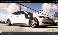 Lexus GS450 Hybrid  20'' VVS-CV7