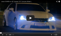 Lexus GS450h  20'' Vossen CV7 Concave Wheel | Rims