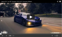 Lexus IS-F  20'' Vossen VVS-CV7