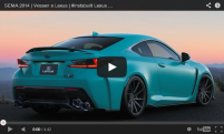 SEMA 2014 | Vossen x Lexus | #instabuilt Lexus RC F